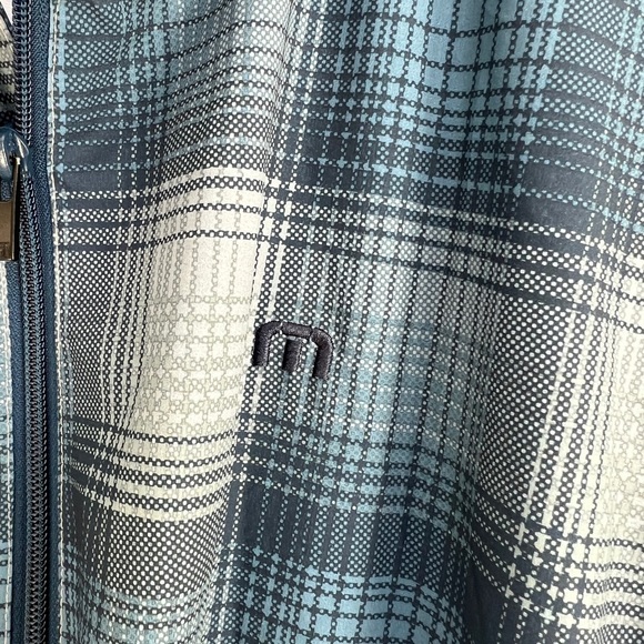 Travis Mathew Pullover Plaid 1/4 Zip Long Sleeve Golf Jacket - Picture 4 of 6